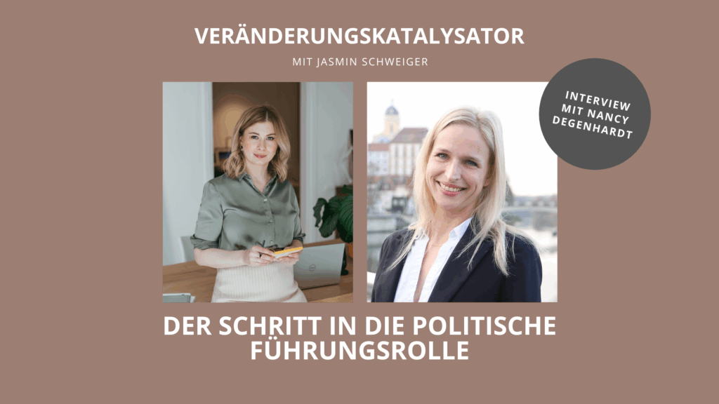 Schritt in die politische Führungsrolle
